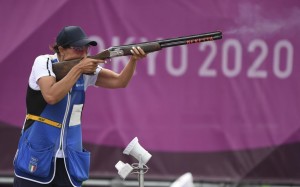 Diana Bacosi - Medalje Argjendi - gara e Skeetit për gra.