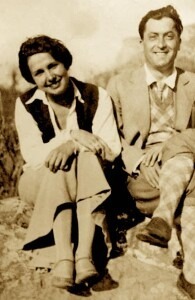 Zejnep Toptani & Gjovalin Gjadri, të martuar 1935