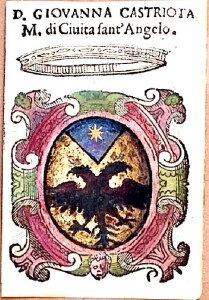 Stema heraldike e Xhiovana Granai Kastrioti