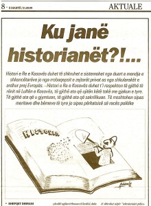 Sgkrim i Shefqet Dibranit - Rilindja 21 shtator 1999