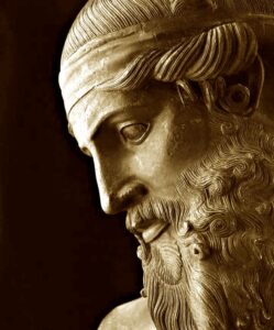 Bust i Platonit - Muzeu Arkeologjik Nazional në Napoli.