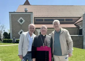 Me Monsignor Dodë Gjergji & Mark Merrnaçaj, 28 prill 2024