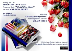 Ftesa e Promovimit të Librit "Një Jetë - Disa Histori" të Marjana Bulkut